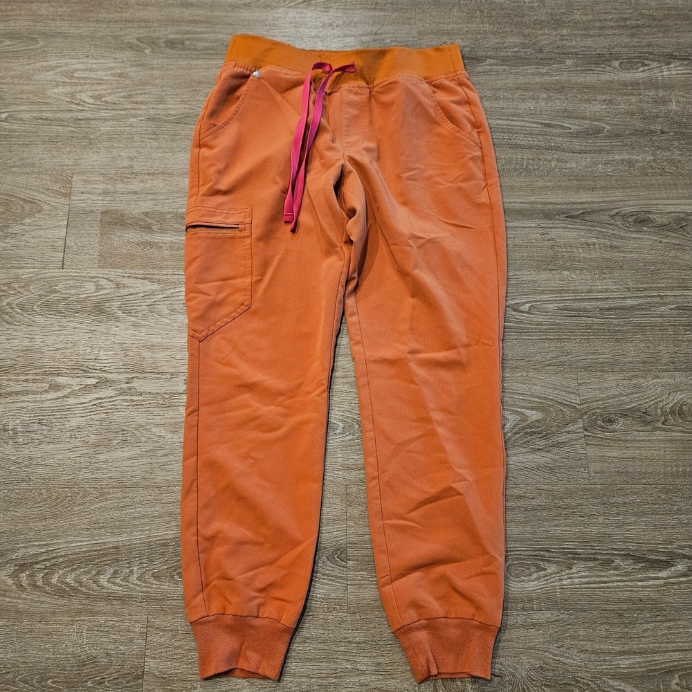 FIGS Women's S Terracotta Zamora Technical Collection Jogger Scrub Pants